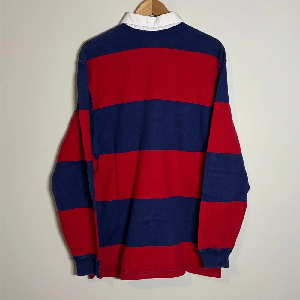 Vintage Polo Ralph Lauren Long Sleeve Rugby Polo Shirt USA